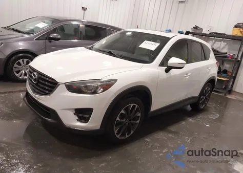 2016 Mazda Cx-5 Grand Touring из США, поврежденный, VIN JM3KE2DY6G0770808